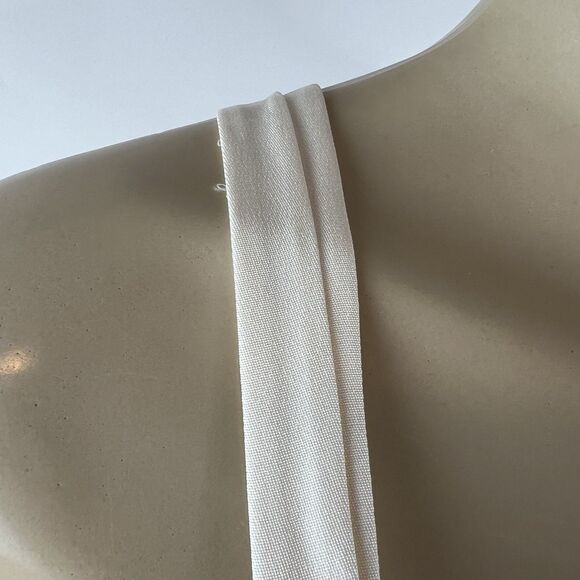 J Crew Robin Silk Tricotine Dress Size 14 Ivory Wedding Gown NWT - Picture 5 of 14